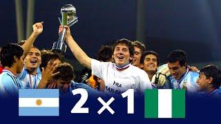 Argentina 2 × 1 Nigeria  When 18 year old Lionel Messi Destroyed Nigeria | U-20 World Cup Final