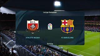 Athletic Bilbao vs Barcelona | Master League PES 2021 | La Liga 23/24 | [4K]