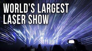 World's Largest Laser Show by ER Productions at LDI 2017 (4k)