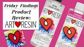 Art Resin Review Two-Part Epoxy Resin No VOC-Friday Findings