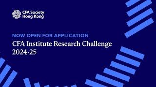 CFA Institute Research Challenge 2024-25 is Now Open for Application