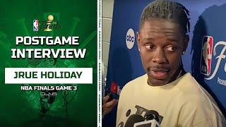 Jrue Holiday on Birthday: Time for Me to Go to Bed | Celtics vs Mavs Game 3