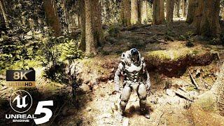 Unreal Engine 5 RTX 3090 Realistic Forest with Lumen and Nanite