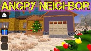 У злого соседа теперь две ёлки в Angry Neighbor 2.3 Android The neighbor's two trees