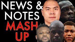 NEWS & NOTES MASH UP: ZHANG ZHILEI, DEONTAY WILDER, JARRELL MILLER & MICHAEL HUNTER