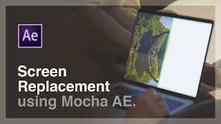 Screen Replacement Using Mocha AE | After Effects Tutorial