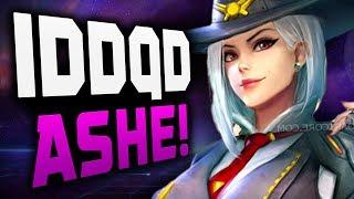 IDDQD INSANE ASHE! [ OVERWATCH SEASON 17 TOP 500 ]