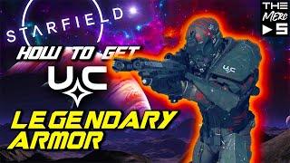 How To Get UC LEGENDARY ARMOR Outfit | STARFIELD