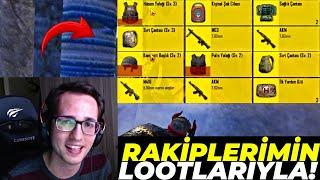 RAKİPLERİMİN LOOTLARIYLA WIN ALMAK ? Part 3 - PUBG MOBILE