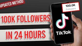 HOW TO GET 100K FOLLOWERS ON TIKTOK IN 1 DAY *new algorithm method*