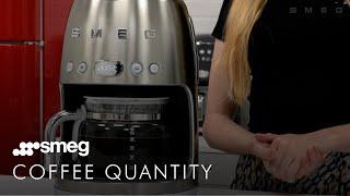 How to Alter the Quantity of Coffee | Smeg DCF02