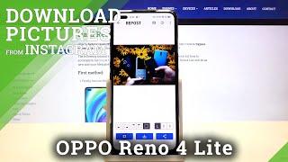 Get Picture from Instagram - Download Image on OPPO Reno 4 Lite