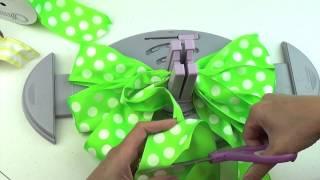 Bow Genius -  Multi-Width Decor Bow Tutorial - DIY Bow Maker