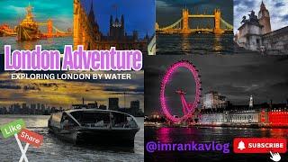 A Unique Perspective of London: Sailing from the London Eye to Clock Tower with Thames Clipper.