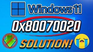 How To Fix Windows Update Error 0x80070020 in Windows 11/10 [Tutorial]