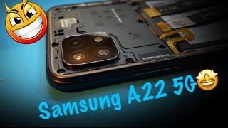 Restoring Samsung A22 5G Destroyed phone Replacement screen 