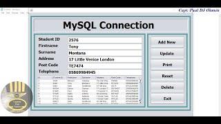 How to Connect to MySQL Database, Insert, Update and Delete in Java NetBeans - Full Tutorial