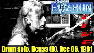 EVERON - Drum solo - Neuss, Germany, Dec 06, 1991