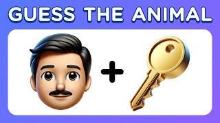 Guess the Animal by Emoji | Find the ODD One Out  50 Levels Quiz