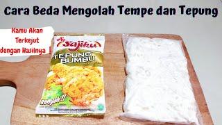 Bukan tempe tepung biasa! Ini cara beda masak tempe dan tepung! Kamu pasti suka!