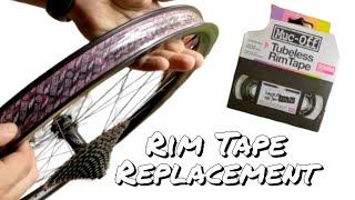 How to Replace Tubeless Rim Tape