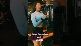 Anya Geraldine and Sports