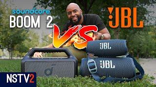 Soundcore Boom 2 vs JBL Xtreme 3 & JBL Charge 5