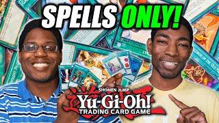 Playing Yugioh with Spell Cards Only!