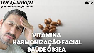 VITAMINA K2: HARMONIZAÇÃO FACIAL E SAÚDE ÓSSEA? | Dr Gustavo Duarte Pimentel #live #62