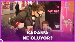 Karan ağlama krizine girdi, Fahriye Evcen telaşlandı