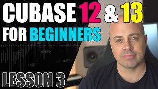  Cubase 12 & 13 Tutorial For Beginners Lesson 3 - Bassline