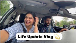 LIFE UPDATE BLOG🫶 || MANISHA KO SURPRISE DIA||PROMOTION WORK SE GYE ||Haryanvi couple in Canada 