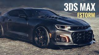 3Ds Max Camaro ZL1 FStorm Render - By Pantural