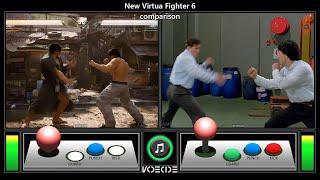 New Virtua Fighter 6 Comparison