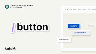 Button macro for Confluence Cloud | Content Formatting Macros for Confluence (2022)