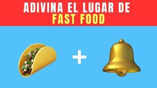 Adivina el Lugar de Fast Food por Emojis | Quiz de Comida 2024