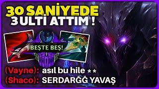 VİDEO KAYDI OLMASA ULTİ HİLESİ AÇTIM SANARSINIZ !! 50 KİLL NOCTURNE 30 SANİYE 3 ULTİ !!