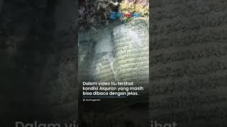 Viral Video Penemuan Alquran di Dasar Lautan, Kondisinya Masih Utuh dan Masih Jelas Terbaca