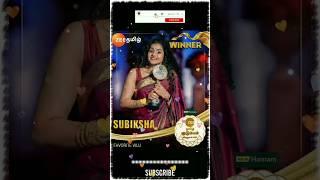 ZeeTamil Kudumba Virudhugal2022 Winners ||Zee Kudumbam Awards 2022 || Tamil Musically Zone || Part-3