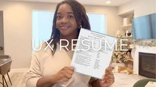 My UX UI Design Resume | How I Got Hired