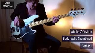 Atelier Z PJ4 Custom Live Demo - BassFreaks.net