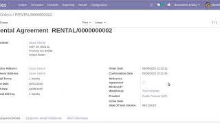 How to do Rental Management for Machine,Product and Equipements | Odoo App Feature  #odoo16