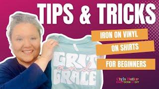 How to Use Iron on Vinyl with Cricut - Tips and Tricks for Beginners and Pros