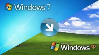 Windows 7 transformed into Windows XP