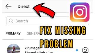 Fix Instagram DM & Direct Message Option Not Showing/Missing Problem Solved 2023