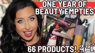 Beauty Empties 2024! ALL OF THE Makeup, Skincare, & Haircare Products I've Used Up!