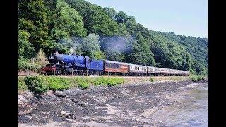 6023 KING EDWARD II AT WORK ON THE DARTMOUTH STEAM RAILWAY - 29th June 2018