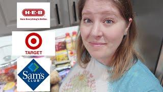 Large Weekly Grocery Haul & Meal Ideas