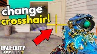 How To Get Custom Crosshair in COD MOBILE!