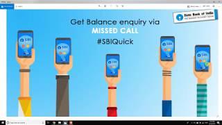 SBI Balance Checking Toll Free Number